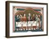 A Plantagenet King of England Dining-null-Framed Giclee Print