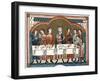 A Plantagenet King of England Dining-null-Framed Giclee Print