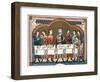 A Plantagenet King of England Dining-null-Framed Giclee Print