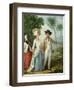 A Planter and His Wife, Attended by a Servant, c.1780-Agostino Brunias-Framed Giclee Print