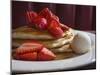 A Plate of Buttermilk Pancakes.-Jon Hicks-Mounted Photographic Print