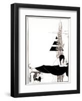 A Platonic Lament, Plate VII, 19th Century-Aubrey Beardsley-Framed Giclee Print