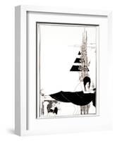 A Platonic Lament, Plate VII, 19th Century-Aubrey Beardsley-Framed Giclee Print