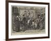 A Play in a London Inn Yard in the Time of Queen Elizabeth-J.M.L. Ralston-Framed Giclee Print