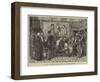 A Play in a London Inn Yard in the Time of Queen Elizabeth-J.M.L. Ralston-Framed Giclee Print