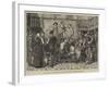 A Play in a London Inn Yard in the Time of Queen Elizabeth-J.M.L. Ralston-Framed Giclee Print