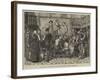 A Play in a London Inn Yard in the Time of Queen Elizabeth-J.M.L. Ralston-Framed Giclee Print