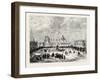 A Plaza in Mexico, 1870S-null-Framed Giclee Print