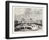 A Plaza in Mexico, 1870S-null-Framed Giclee Print