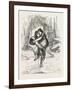 A Pleasant Burden, Friendship, Love, Boy, Girl, Basket, Stream, , 1876-null-Framed Giclee Print