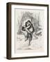 A Pleasant Burden, Friendship, Love, Boy, Girl, Basket, Stream, , 1876-null-Framed Giclee Print