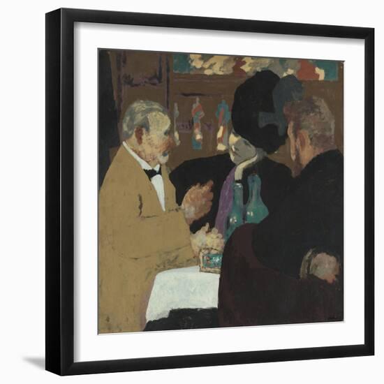 A Pleasure-Édouard Vuillard-Framed Giclee Print