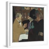 A Pleasure-Édouard Vuillard-Framed Giclee Print