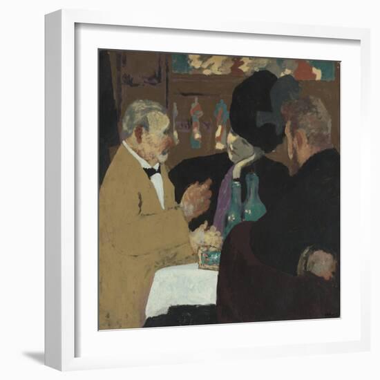 A Pleasure-Édouard Vuillard-Framed Giclee Print