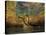 A Plesiosaurus Captures a Eurhinosaurus Marine Reptile in a Sea Cave-null-Stretched Canvas