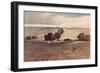 A Ploughed Field, C.1808-John Sell Cotman-Framed Giclee Print