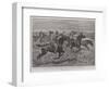 A Plucky Colonial, Driving Some of the Enemy's Horses While under Fire-John Charlton-Framed Giclee Print