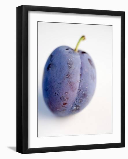 A Plum with Drops of Water-null-Framed Photographic Print