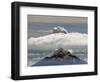 A Plume of Smoke and Steam Rises from the Popocatepetl Volcano-null-Framed Photographic Print