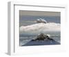 A Plume of Smoke and Steam Rises from the Popocatepetl Volcano-null-Framed Photographic Print