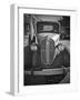 A Plymouth Roadster on a Lot Is an Automobile Relic from the Past-Steven Boone-Framed Photographic Print