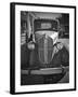 A Plymouth Roadster on a Lot Is an Automobile Relic from the Past-Steven Boone-Framed Photographic Print