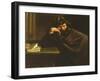 A Poet-Pier Francesco Mola-Framed Giclee Print