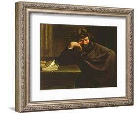 A Poet-Pier Francesco Mola-Framed Giclee Print