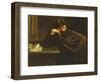 A Poet-Pier Francesco Mola-Framed Giclee Print