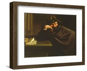 A Poet-Pier Francesco Mola-Framed Giclee Print