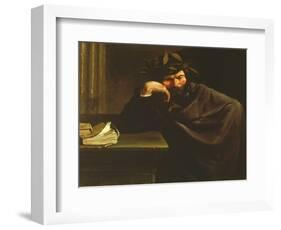 A Poet-Pier Francesco Mola-Framed Giclee Print