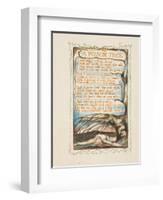 A Poison Tree. Songs of Innocence and of Experience, Ca 1825-William Blake-Framed Giclee Print