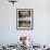 A Polar Bear Stands at the Edge of a Pool at the Bronx Zoo-null-Framed Photographic Print displayed on a wall