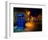 A Police Box in Glasgow, Scotland, United Kingdom, Europe-Jim Nix-Framed Photographic Print