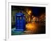 A Police Box in Glasgow, Scotland, United Kingdom, Europe-Jim Nix-Framed Photographic Print