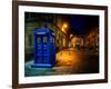 A Police Box in Glasgow, Scotland, United Kingdom, Europe-Jim Nix-Framed Photographic Print