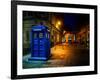 A Police Box in Glasgow, Scotland, United Kingdom, Europe-Jim Nix-Framed Photographic Print