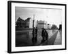 A Police Check in East Berlin-null-Framed Photographic Print