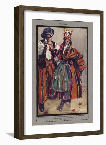 A Polish Bride and Bridegroom-Isobel Lilian Gloag-Framed Giclee Print