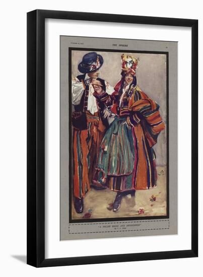 A Polish Bride and Bridegroom-Isobel Lilian Gloag-Framed Premium Giclee Print