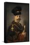 A Polish Nobleman, 1637-Rembrandt van Rijn-Framed Stretched Canvas