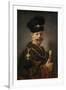 A Polish Nobleman, 1637-Rembrandt van Rijn-Framed Giclee Print