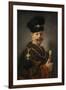 A Polish Nobleman, 1637-Rembrandt van Rijn-Framed Giclee Print