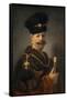 A Polish Nobleman, 1637-Rembrandt van Rijn-Framed Stretched Canvas