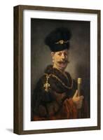 A Polish Nobleman, 1637-Rembrandt van Rijn-Framed Giclee Print