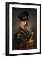 A Polish Nobleman, 1637-Rembrandt van Rijn-Framed Giclee Print