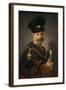 A Polish Nobleman, 1637-Rembrandt van Rijn-Framed Giclee Print