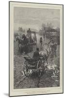 A Polish Road in November-Alfred von Wierusz-Kowalski-Mounted Giclee Print