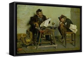 A Political Cobbler, 1873-Orfeo Orfei-Framed Stretched Canvas