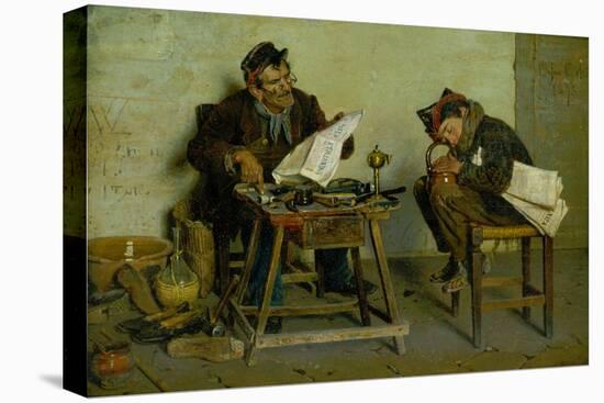 A Political Cobbler, 1873-Orfeo Orfei-Stretched Canvas